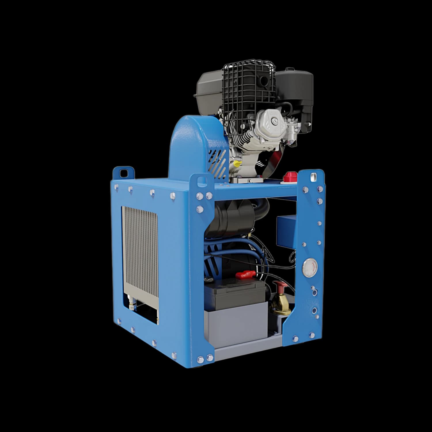 Бензиновый компрессор Borey11-7B — фото 4