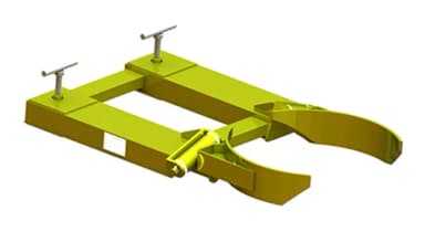 Навеска на вилы для одной металлической бочки NVPBS-1 — фото 1