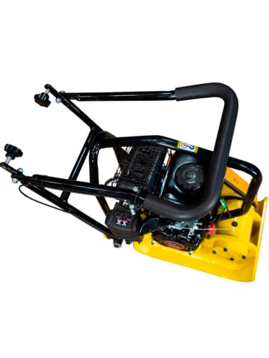 Виброплита 60 кг, 10,5кН (Loncin) без бака, коврик, колесный комплект TOR C-60 — фото 10